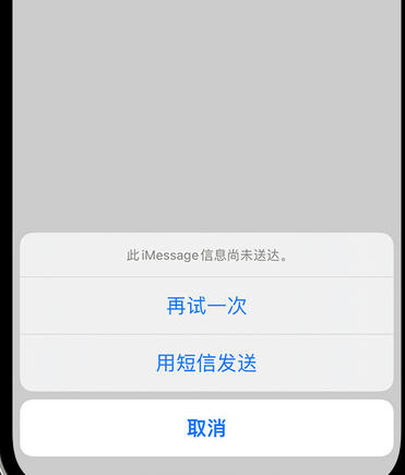 秀英apple维修iPhone上无法正常发送iMessage信息