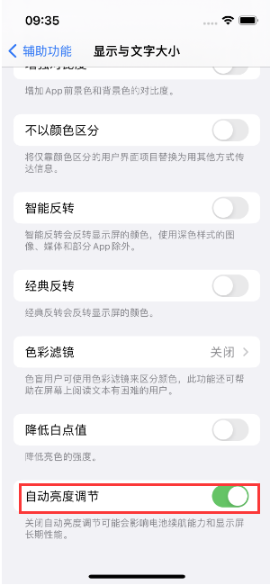 秀英苹果15维修店分享iPhone 15 Pro系列屏幕亮度 