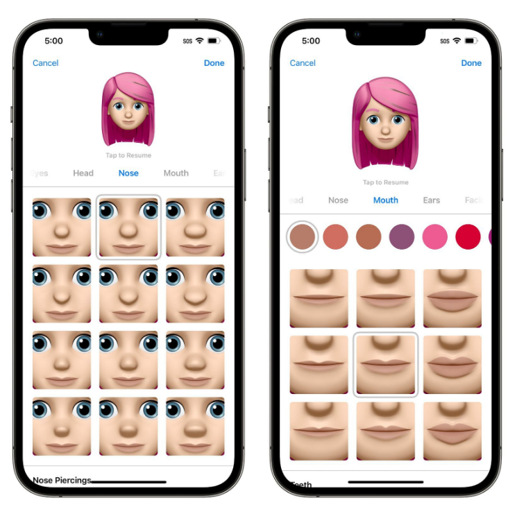 秀英苹果手机维修分享​iOS 16中的拟我表情有了哪些变化和升级 